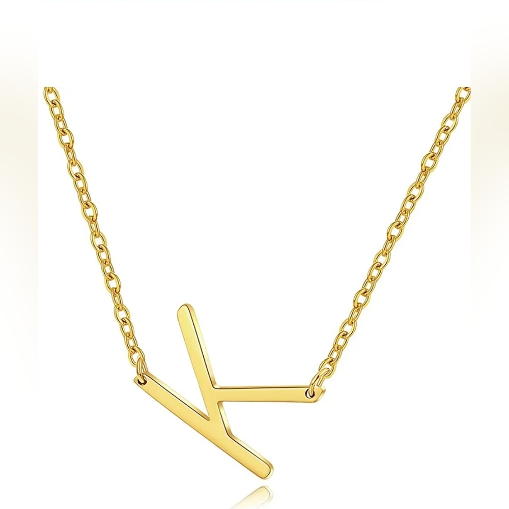 Super Cute Initial "K" Ankle Bracelet